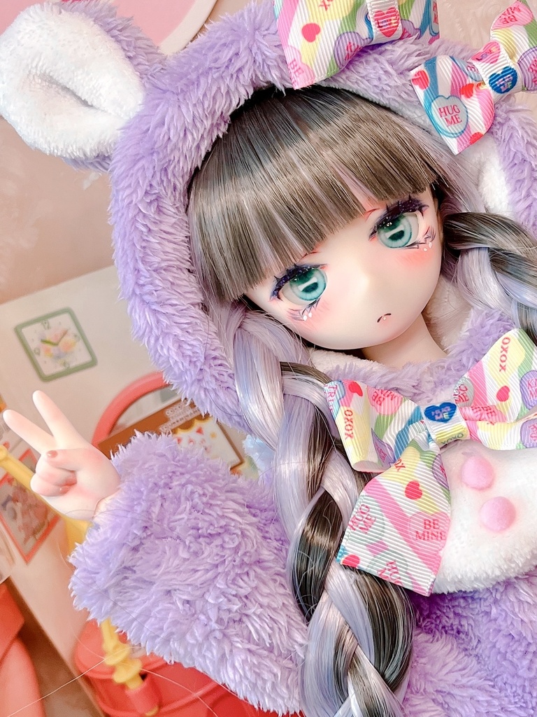 【MDD】天使のくまちゃんロンパースSET