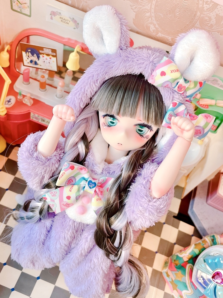 【MDD】天使のくまちゃんロンパースSET