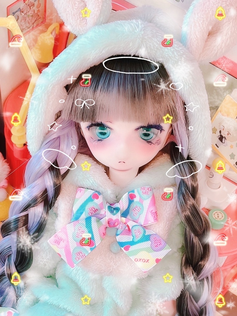 【MDD】天使のくまちゃんロンパースSET