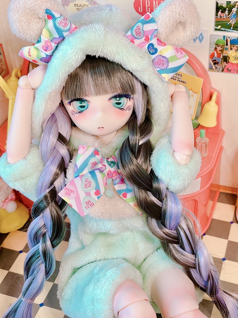 【MDD】天使のくまちゃんロンパースSET