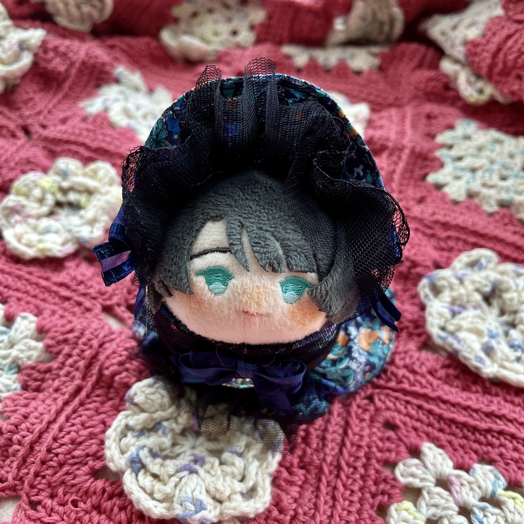 【おもち】花柄エプロンワンピースSET