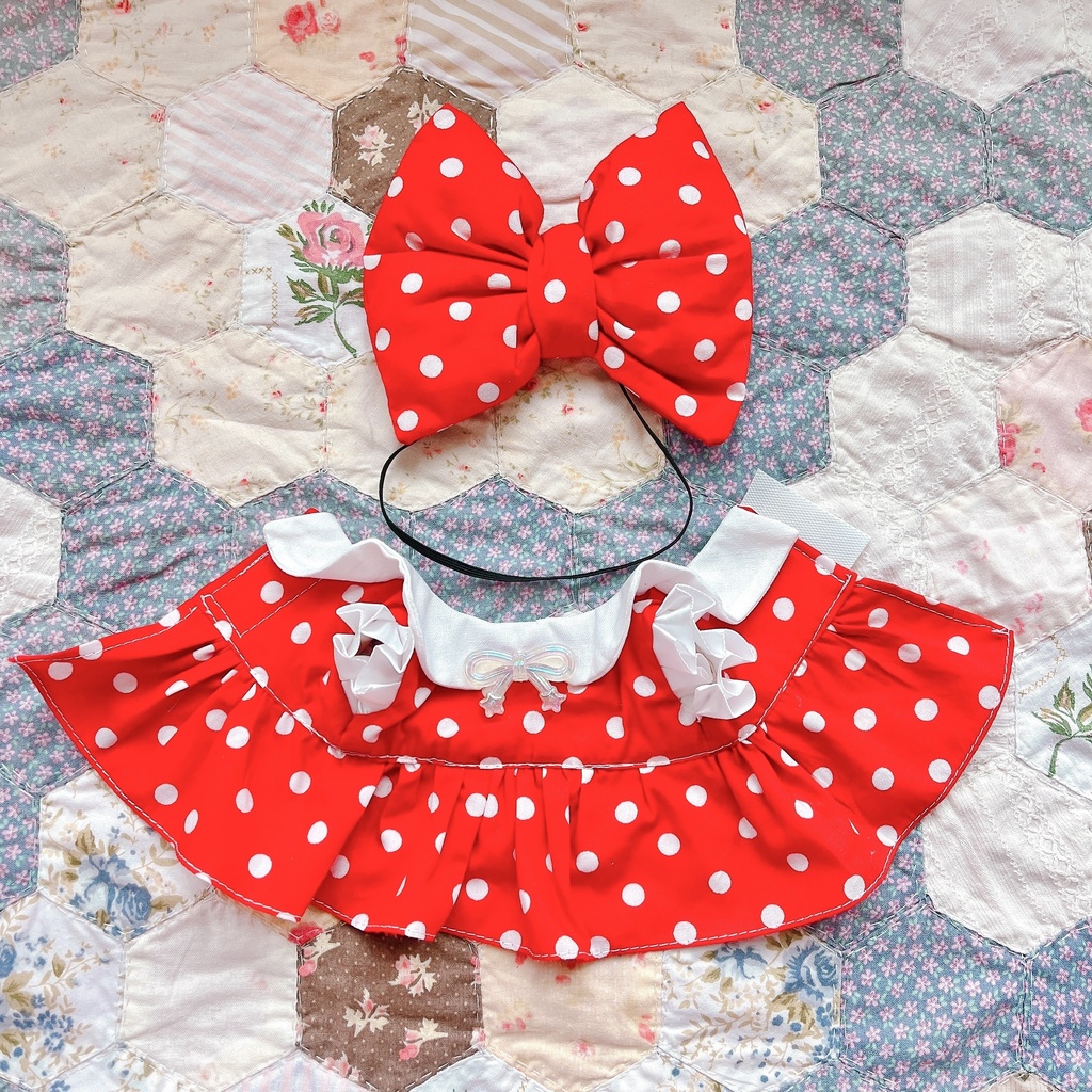 BIGリボンワンピースSET