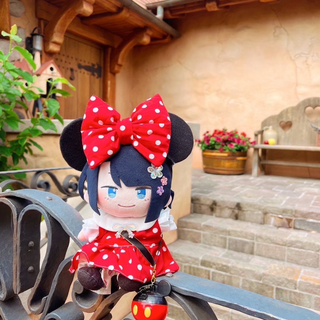 BIGリボンワンピースSET