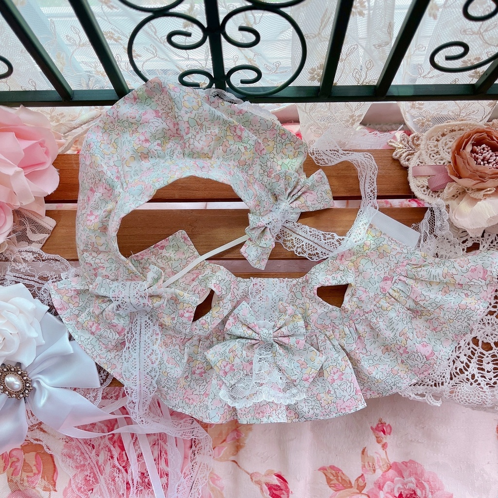 【ぬい】ロココフラワードレスSET