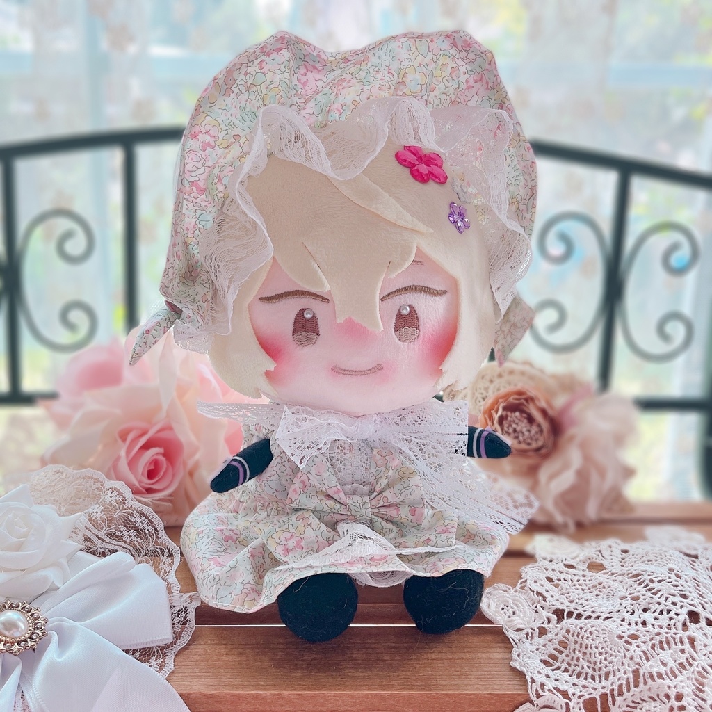 【ぬい】ロココフラワードレスSET