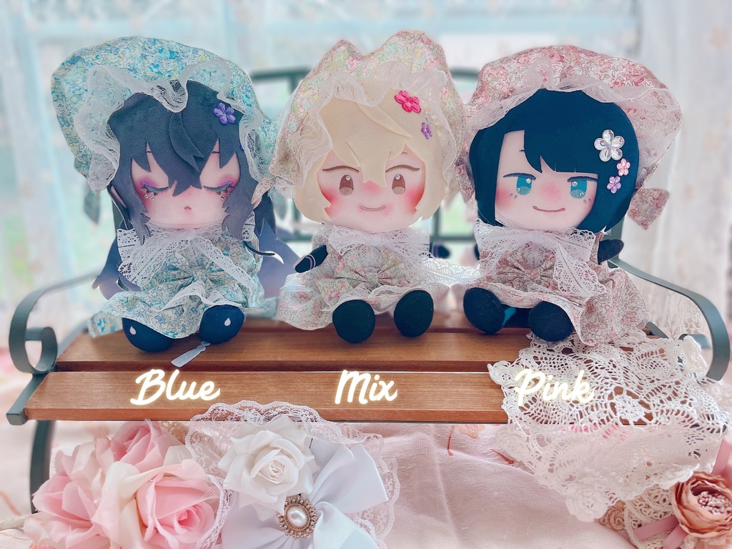 【ぬい】ロココフラワードレスSET