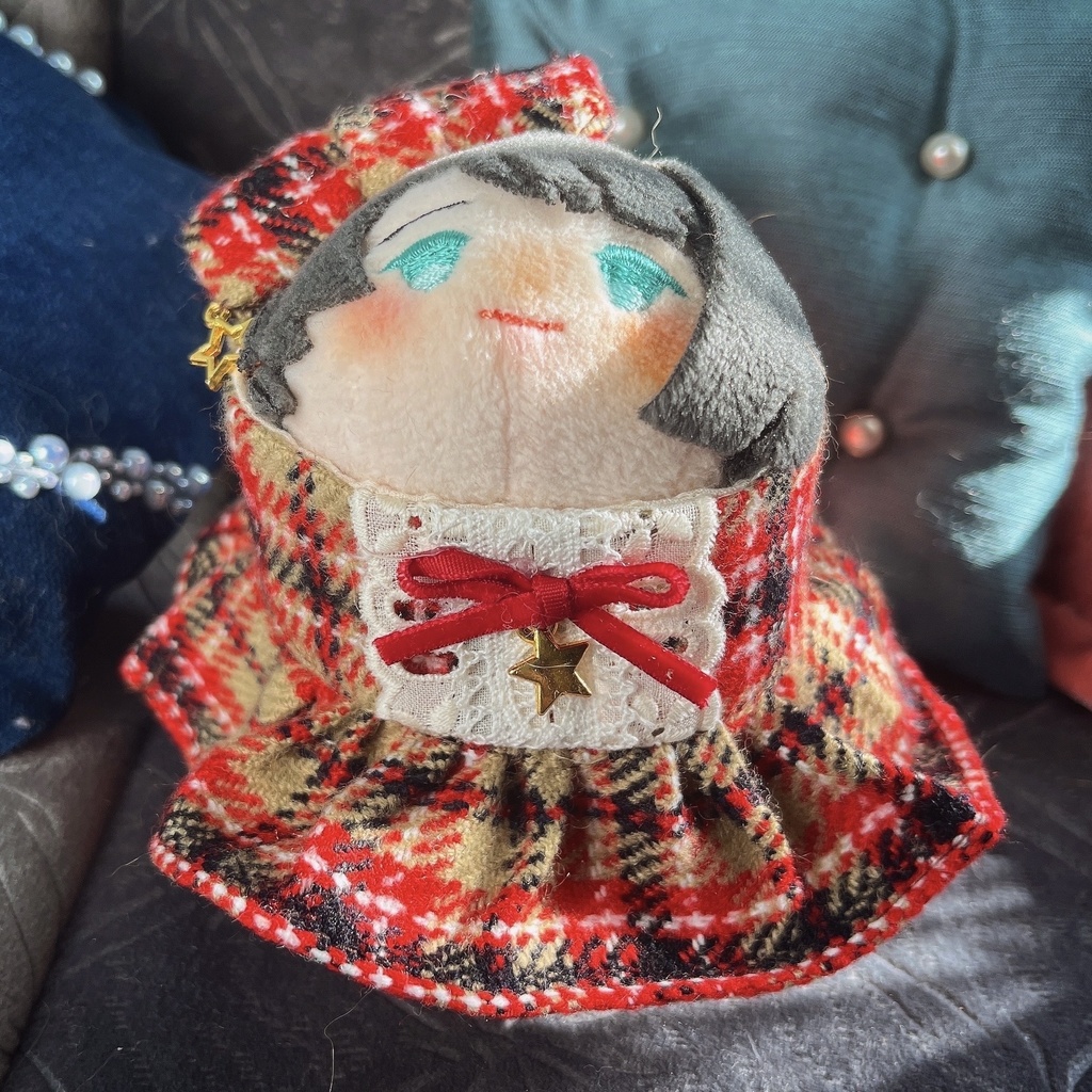 【もち】チェック柄ロリィタワンピースSET【こもち】