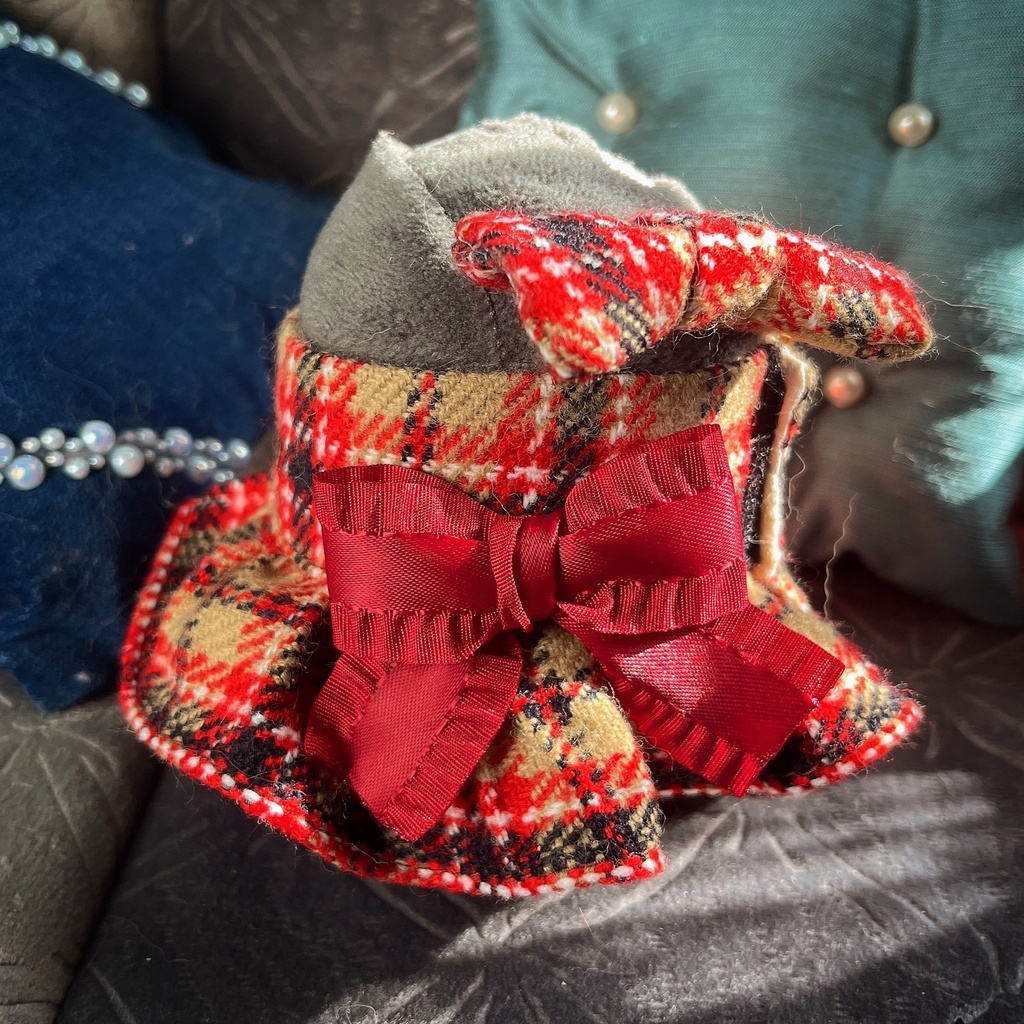 【もち】チェック柄ロリィタワンピースSET【こもち】