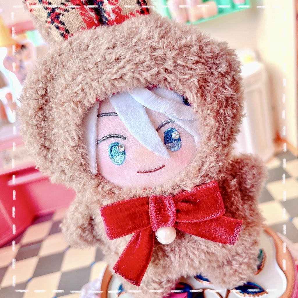 【御伴と指の上】たっちできたよ きぐるみ