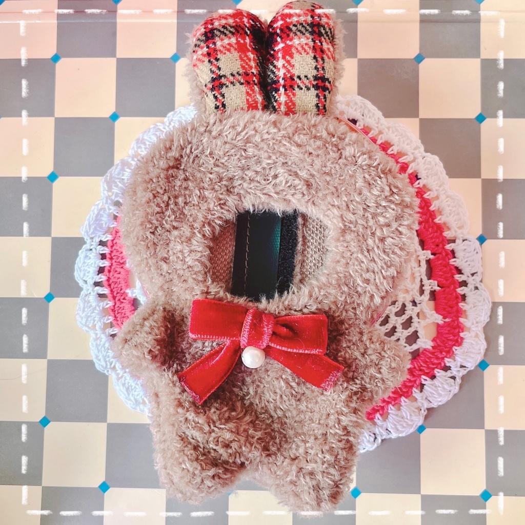 【御伴と指の上】たっちできたよ きぐるみ