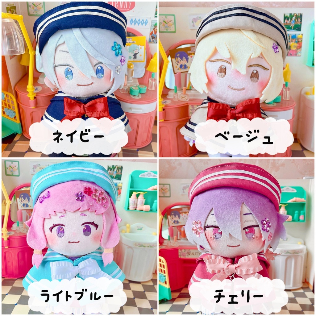 セーラーケープ＆セーラー帽SET