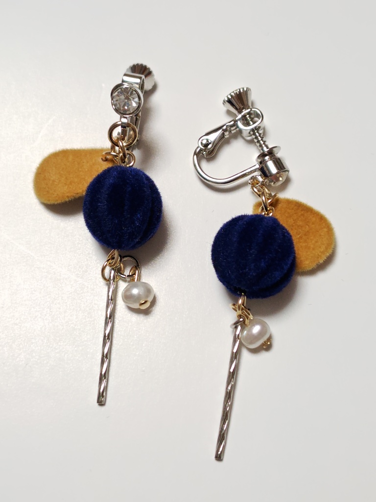 秋の実イヤリング