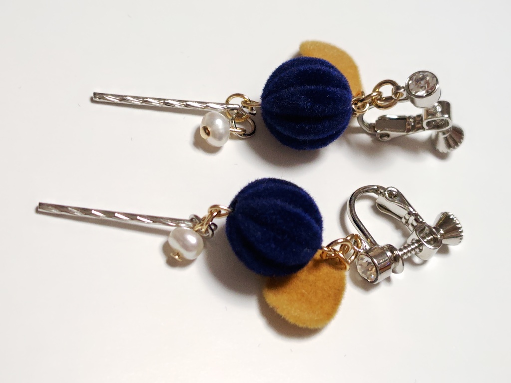 秋の実イヤリング