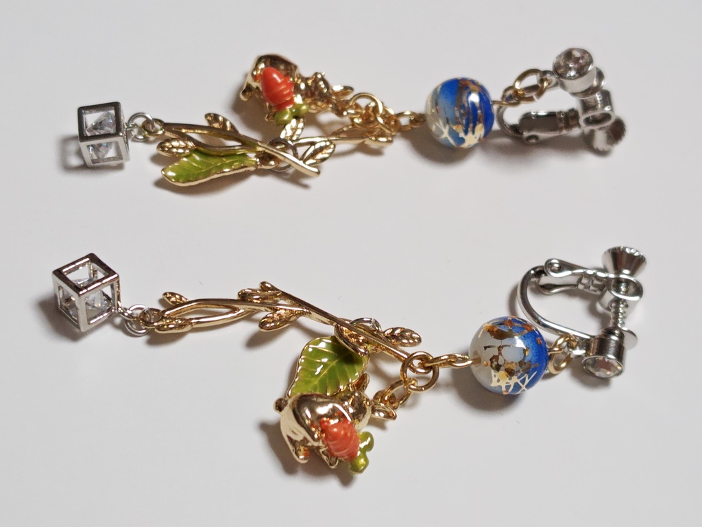 うさぎイヤリング