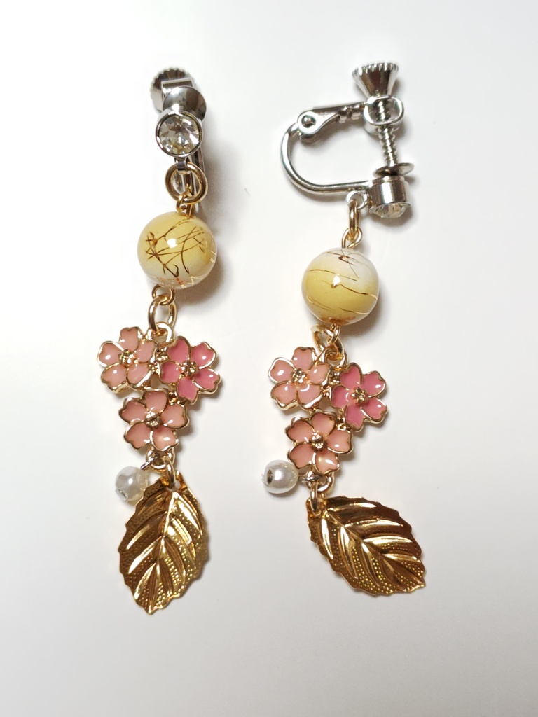 さくらイヤリング