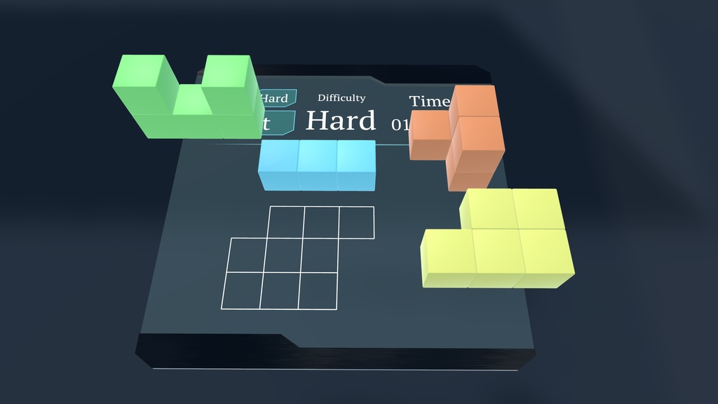 3Dパズルゲーム【Udonギミック】