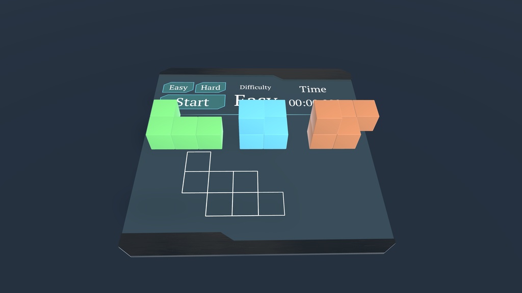 3Dパズルゲーム【Udonギミック】