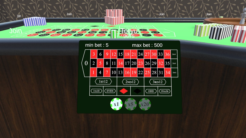 VRC Roulette【Udonギミック】