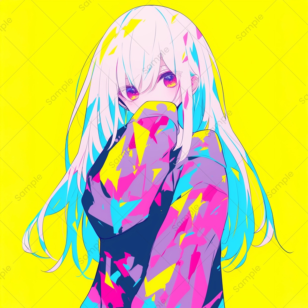 SNS profile pic ✦ Art, Yellow, アイコンイラスト