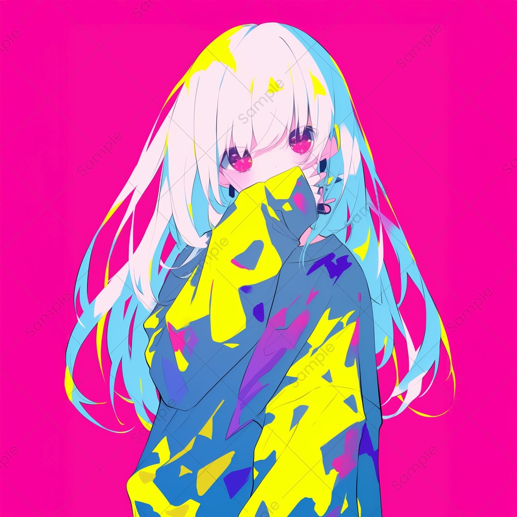 SNS profile pic ✦ Art, Pink, アイコンイラスト