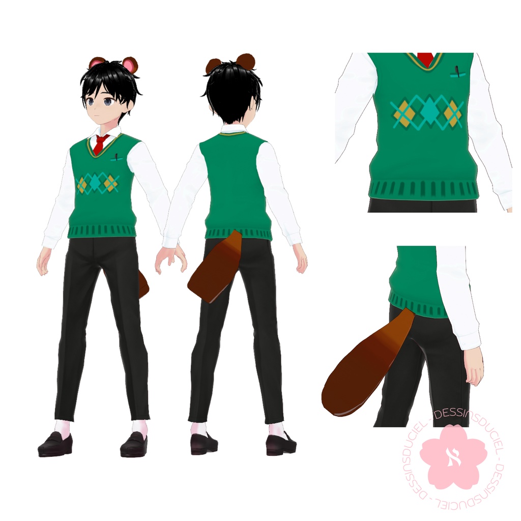 【VRoid】Tom nook Outfit たぬきち