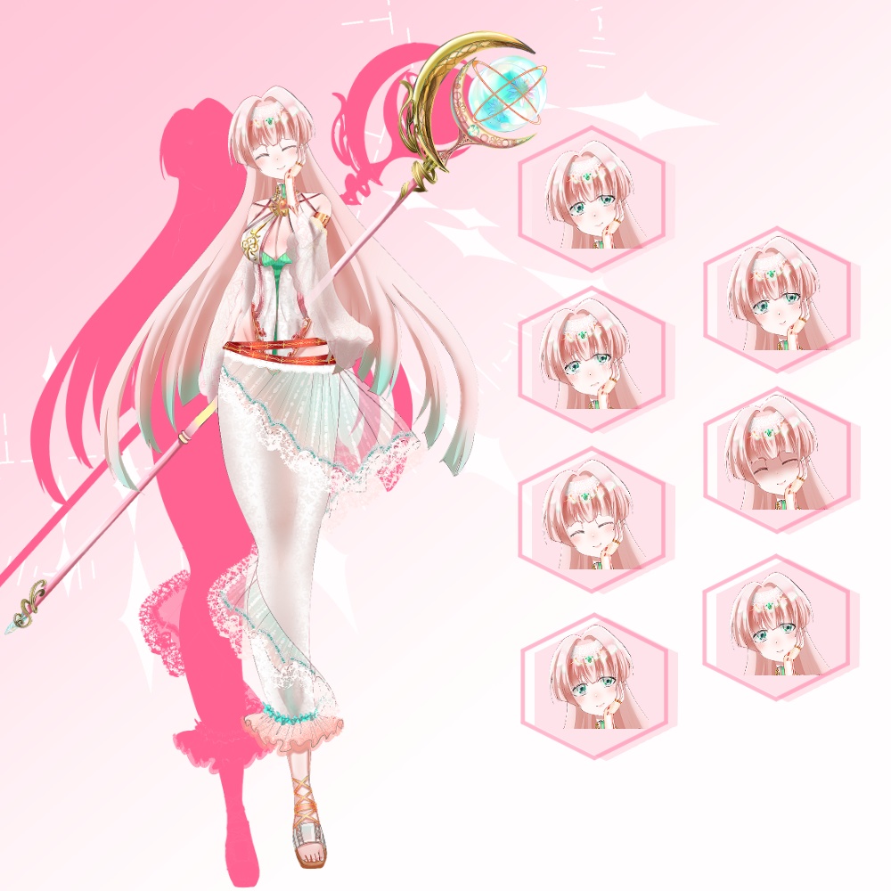 【立ち絵フリー素材】僧侶【有償素材あり】