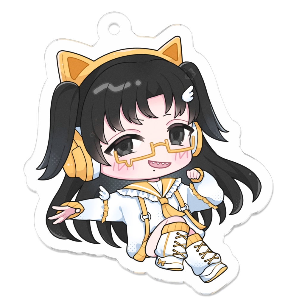 山吹チカヨさん&自我チャン【サブカル】アクリルキーホルダー