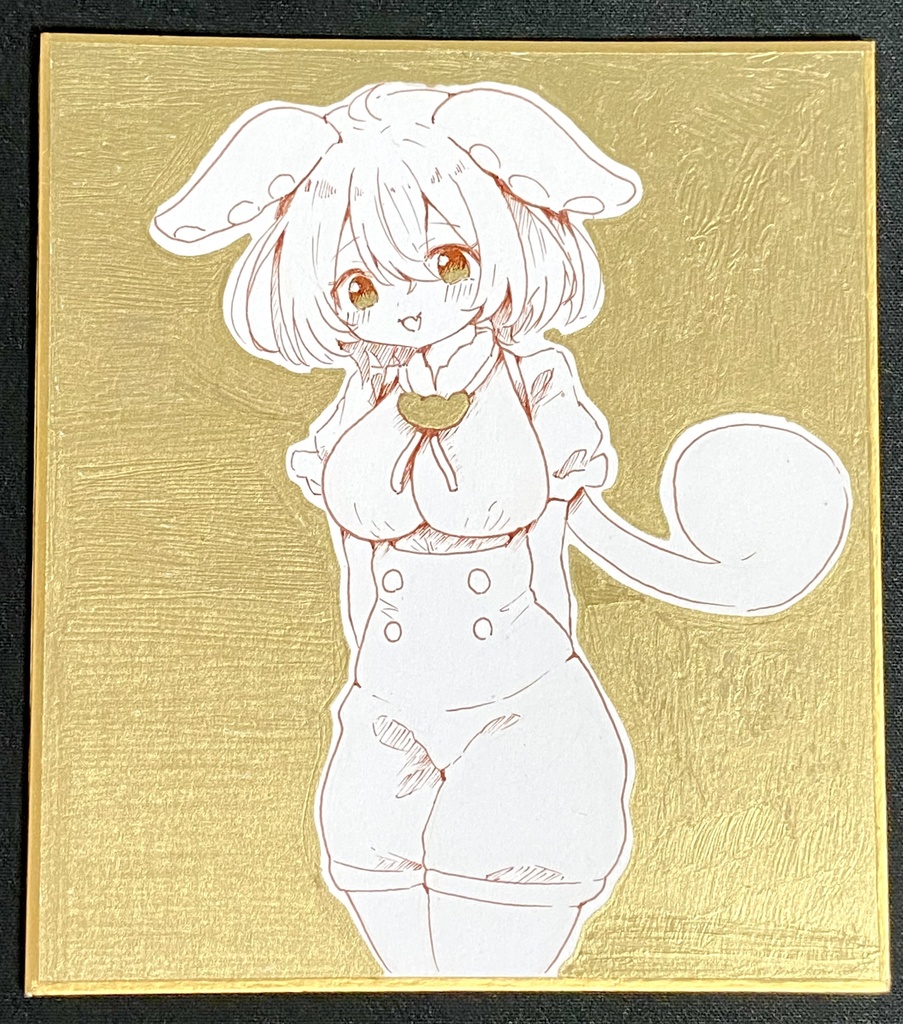 巨乳ずんだもんの色紙【ホログラム】