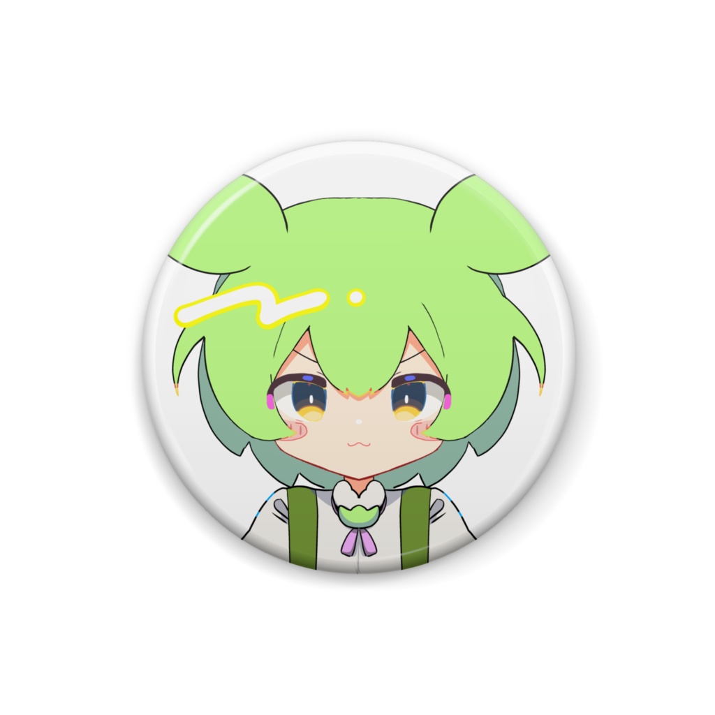 ずんだもん缶バッチ