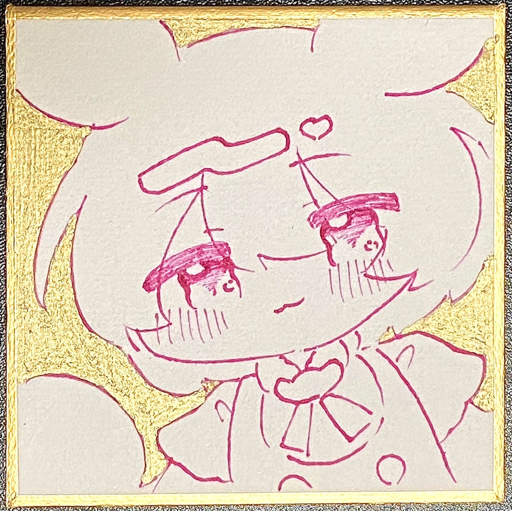 ♥ずんだもん豆色紙♥