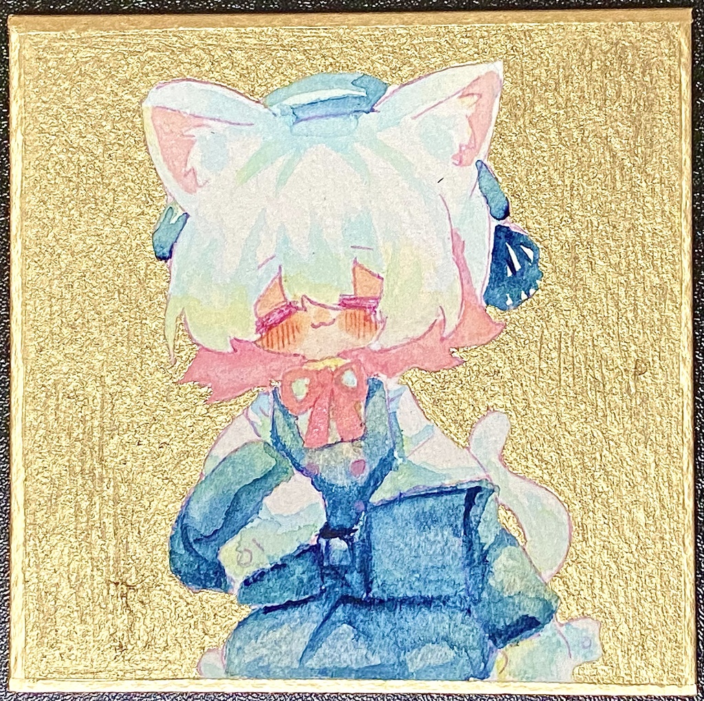 小夜ちゃん豆色紙
