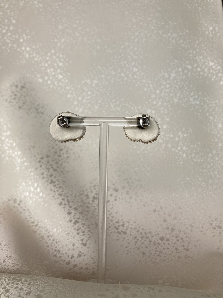 おしりピアス(ラメパール×ゴールド)