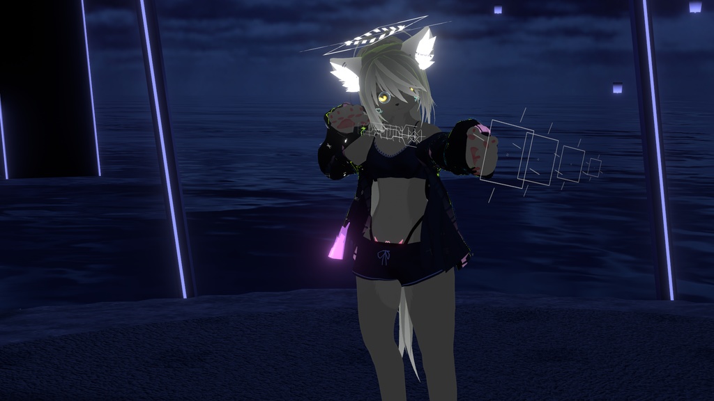 【アバターギミック】ISOLATION-CUBE【Modular Avatar対応】