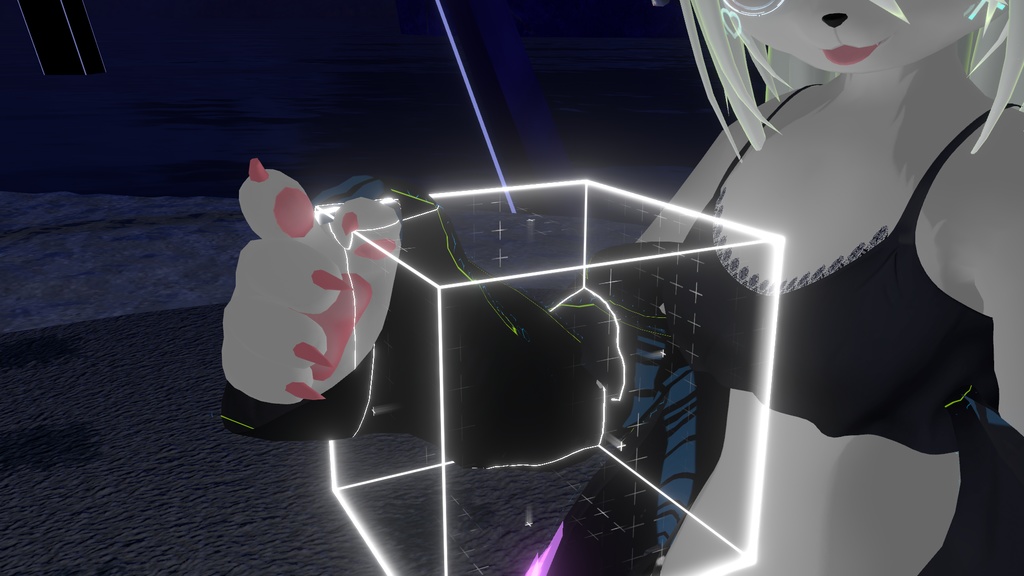 【アバターギミック】ISOLATION-CUBE【Modular Avatar対応】