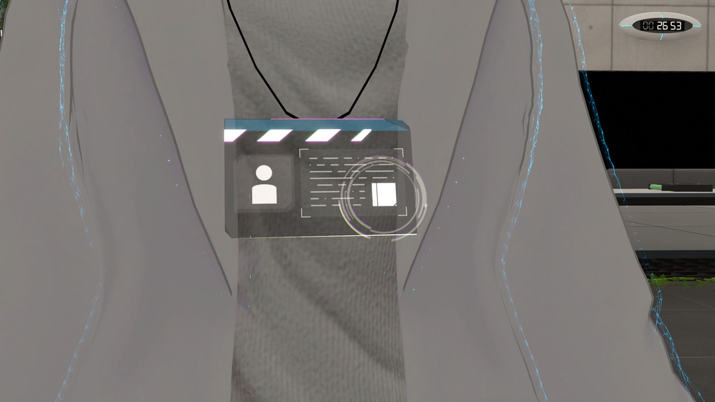 【アクセサリー】ID-CARD【Modular Avatar対応】