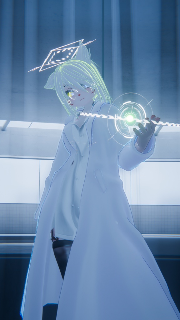 【アバターギミック】RAY-LINE【Modular Avatar対応】