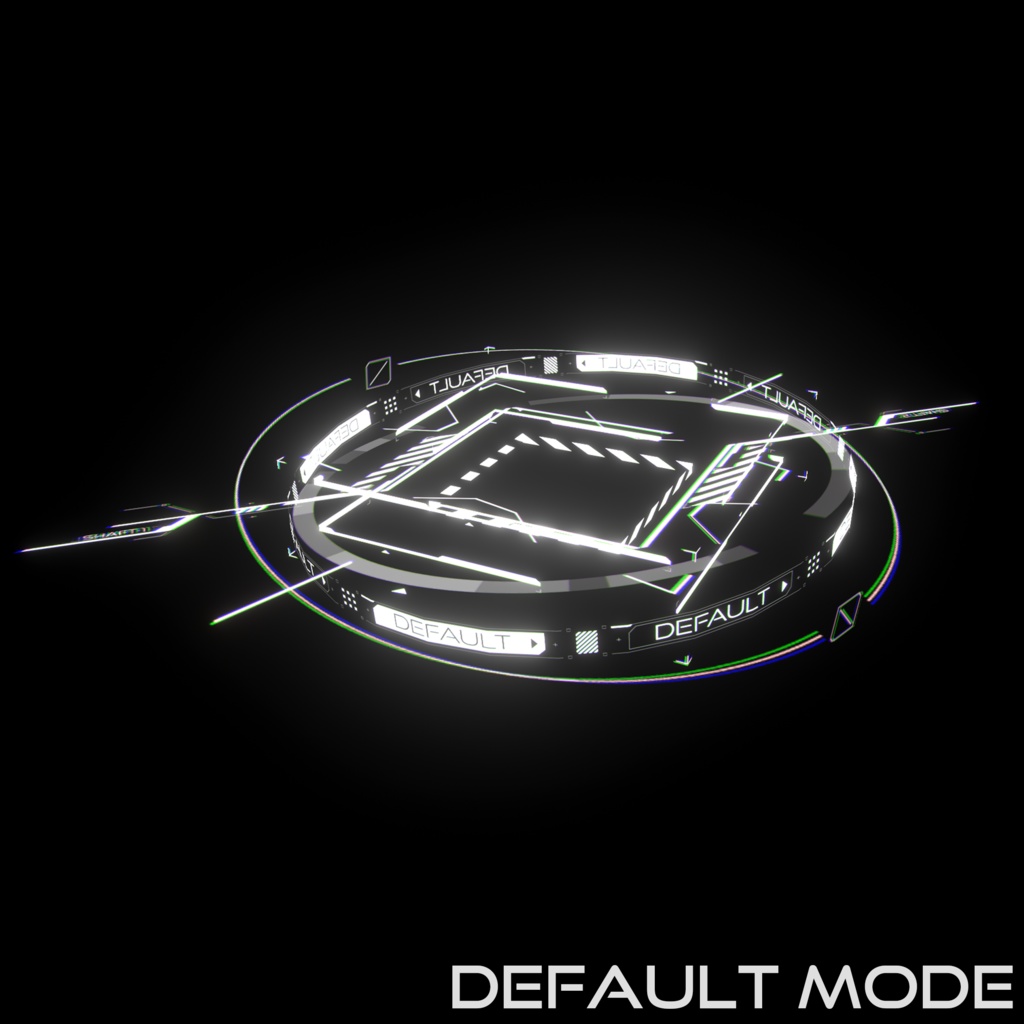 【アクセサリー】AX-HALO【Modular Avatar対応】