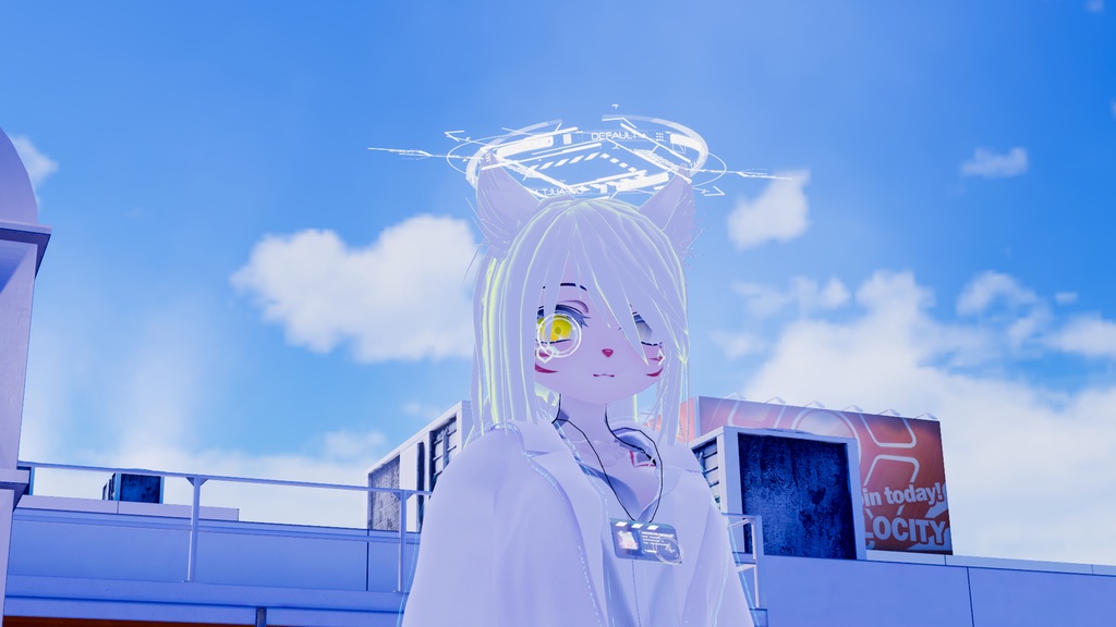 【アクセサリー】AX-HALO【Modular Avatar対応】