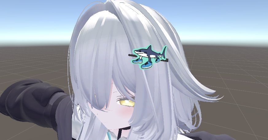 【無料】【VRchat想定】たられろたららヘアピン