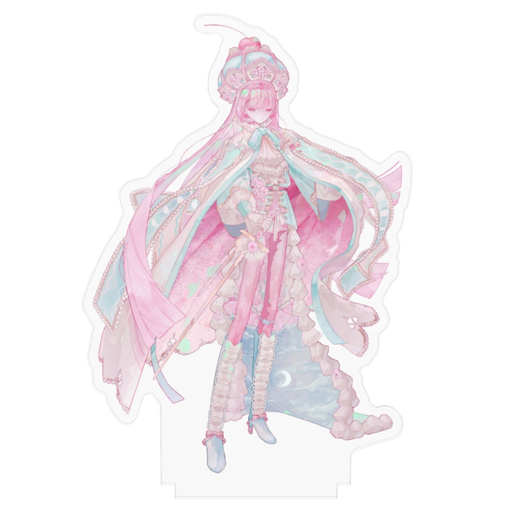 桜のバターケーキ/アクリルフィギュア