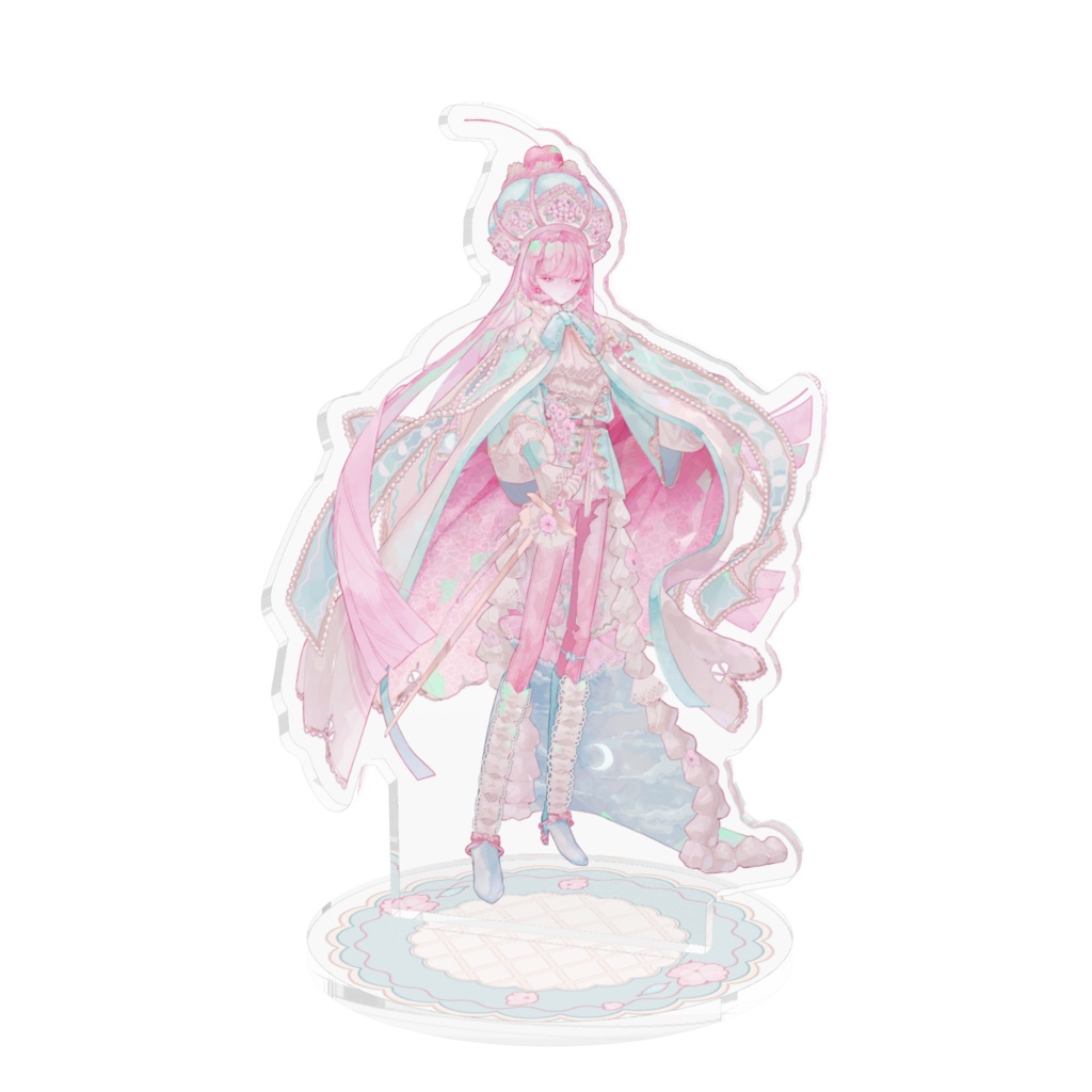 桜のバターケーキ/アクリルフィギュア