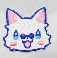 呪術廻戦　五条悟　猫　イメージ　刺繡バッジ　五悠