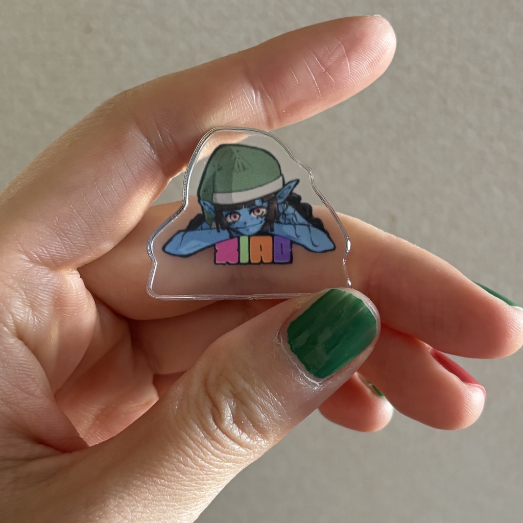 エイリアン12月アクリルブロック