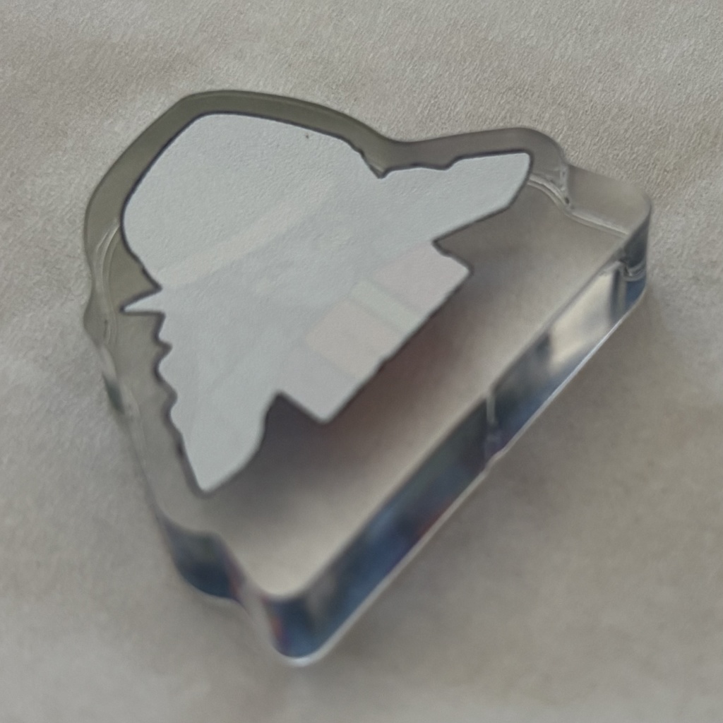 エイリアン12月アクリルブロック