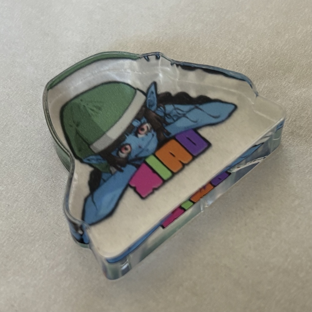 エイリアン12月アクリルブロック