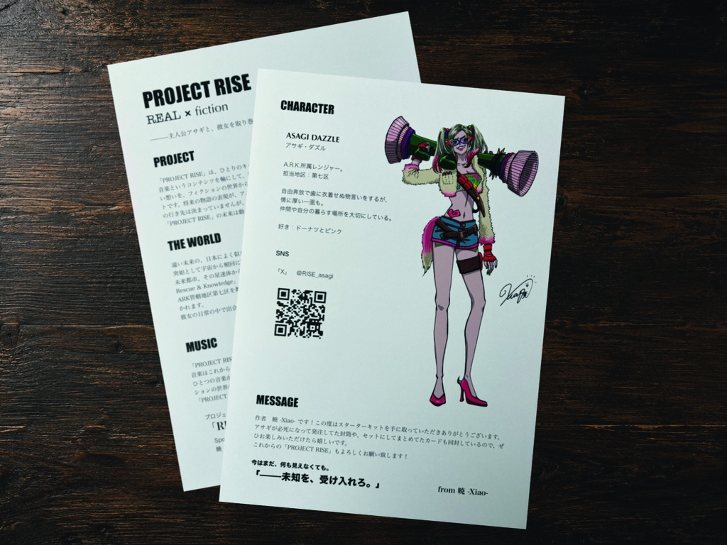【PROJECT RISE】スターターキット