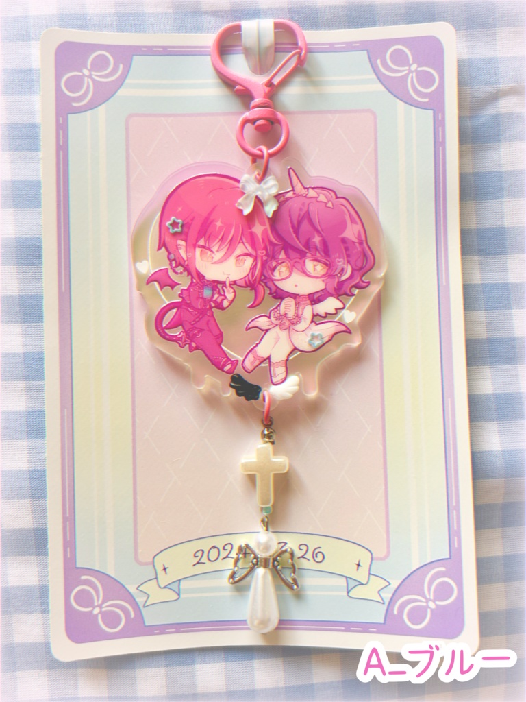 【BOOST禁止】❤️😈夏つむアクキー👼💙