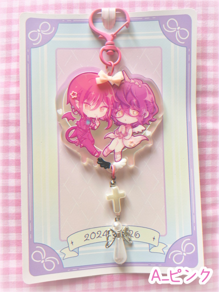 【BOOST禁止】❤️😈夏つむアクキー👼💙