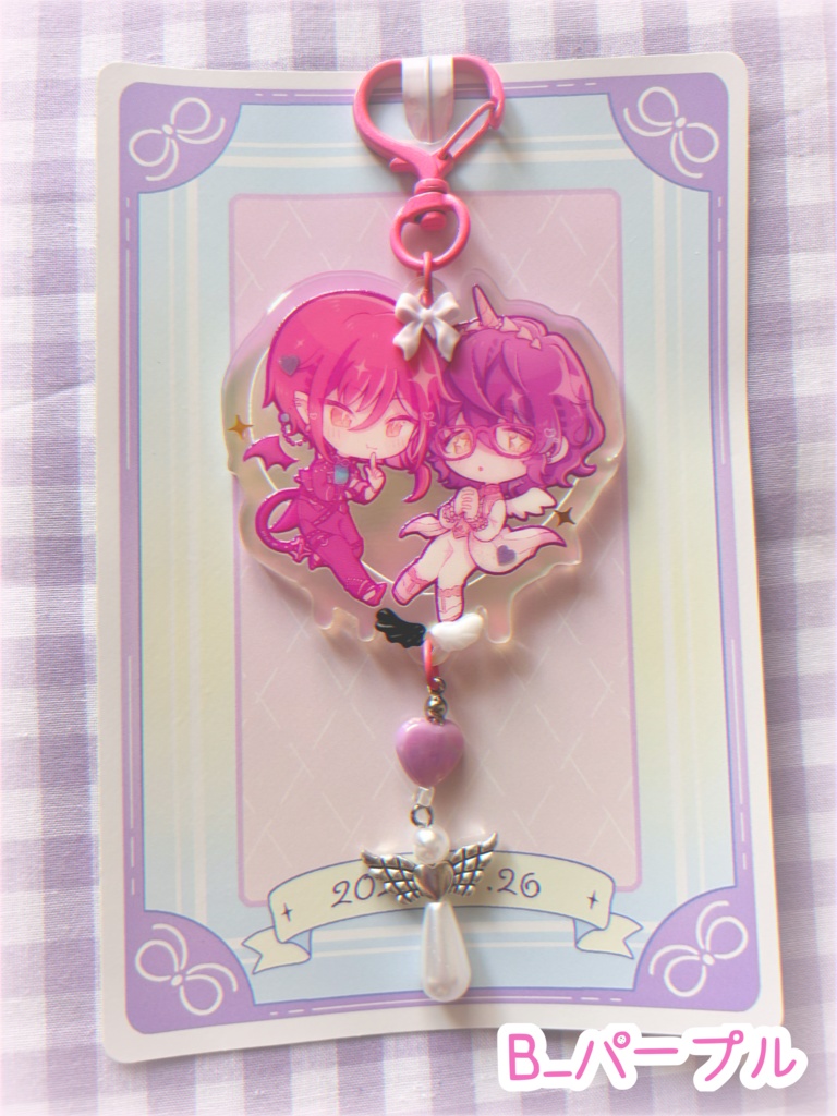 【BOOST禁止】❤️😈夏つむアクキー👼💙