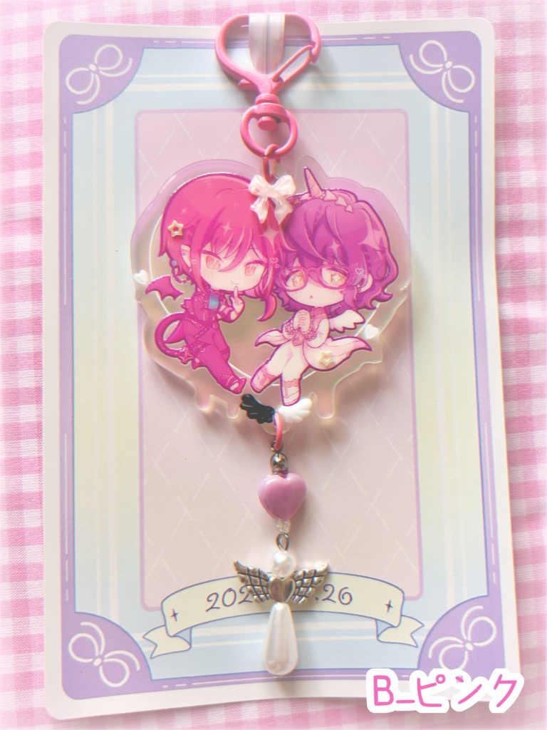 【BOOST禁止】❤️😈夏つむアクキー👼💙